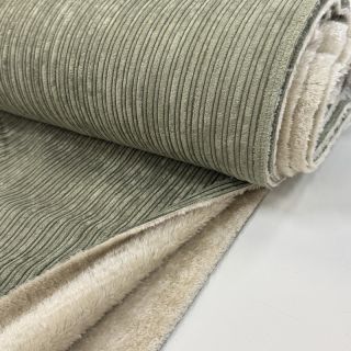 Kordbársony Cofur fleece camo green