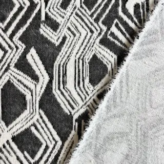 Kötött kelme jacquard Comfy Broken checks black