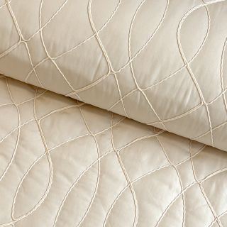 Steppelt anyag Cord off white