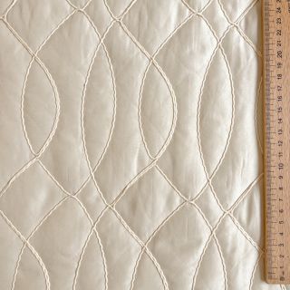 Steppelt anyag Cord off white