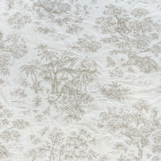 Dekorációs anyag jacquard MACASSAR alover lin