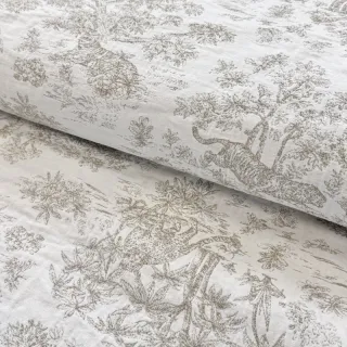 Dekorációs anyag jacquard MACASSAR alover lin