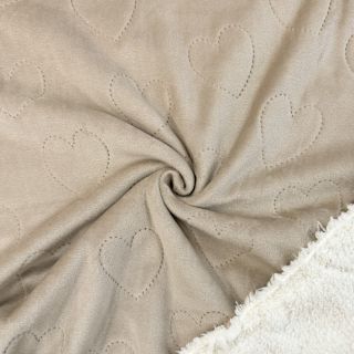 Nicky plüss TEDDY Hearts sand