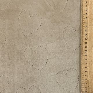 Nicky plüss TEDDY Hearts sand