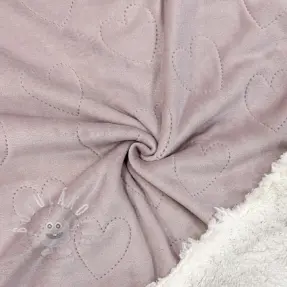 Nicky plüss TEDDY Hearts old pink