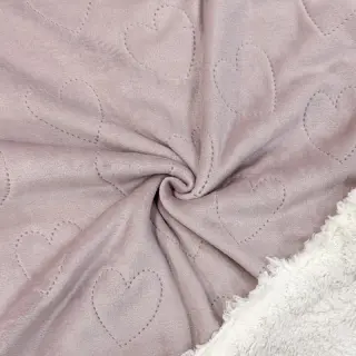 Nicky plüss TEDDY Hearts old pink