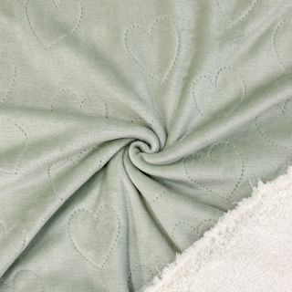 Nicky plüss TEDDY Hearts old green