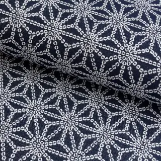 Dekorációs anyag jacquard Bong marine