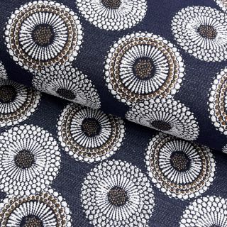 Dekorációs anyag jacquard Jojoba marine
