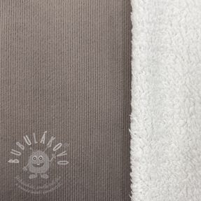 Nicky plüss TEDDY taupe