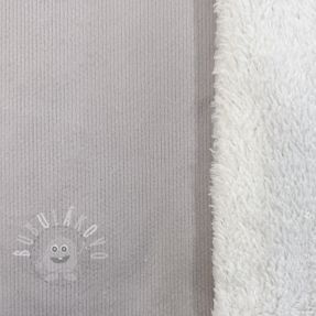 Nicky plüss TEDDY light grey