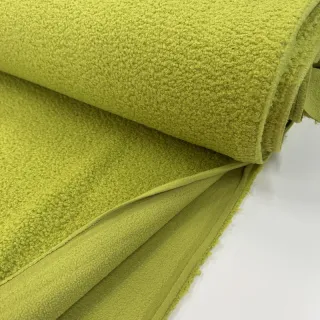 Fleece TEDDY DOUBLE SIDED old lime