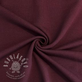 Szabadidő anyag TENCEL modal bordeaux