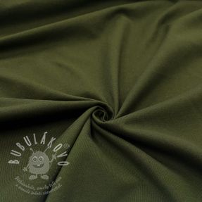 Jersey pamut camo green