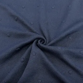 Pulóver anyag BIG KNIT DOT navy