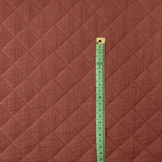 Dupla géz/muszlin QUILT rouge
