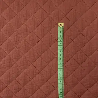 Dupla géz/muszlin QUILT rouge