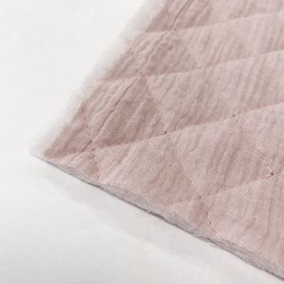 Dupla géz/muszlin QUILT soft rose