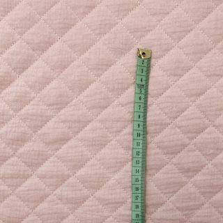 Dupla géz/muszlin QUILT soft rose