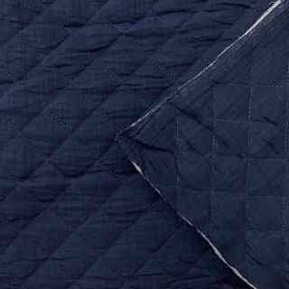 Dupla géz/muszlin QUILT navy