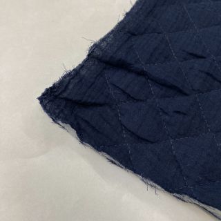 Dupla géz/muszlin QUILT navy