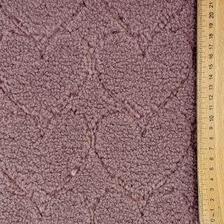 Kabát anyag TEDDY Hearts in hearts mauve