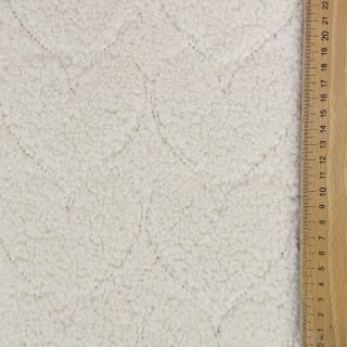 Kabát anyag TEDDY Hearts in hearts ecru