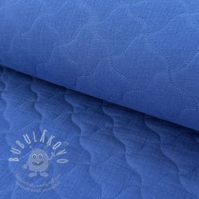 Dupla géz/muszlin QUILT NOE cobalt