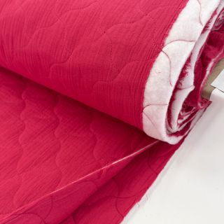 Dupla géz/muszlin QUILT NOE magenta