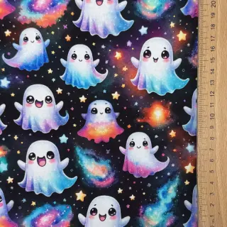Szabadidő anyag Spooky design D digital print