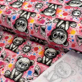 Szabadidő anyag Big eyes design C digital print