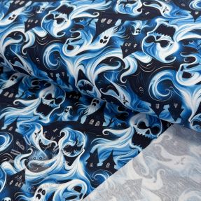 Szabadidő anyag Spooky design C digital print