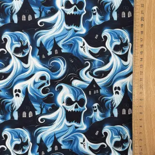 Szabadidő anyag Spooky design C digital print