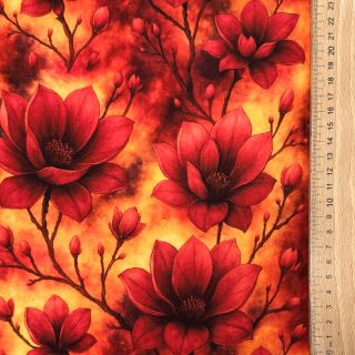 Szabadidő anyag Flower galaxy design A digital print