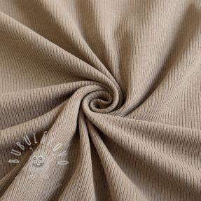 Jersey RIB taupe