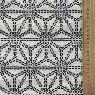 Dekorációs anyag jacquard Bong ecru