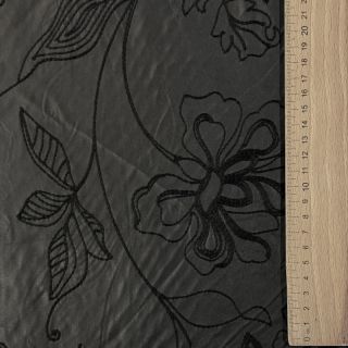 Ruházati műbőr Flowers design B