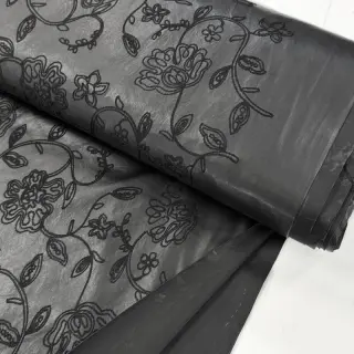 Ruházati műbőr Flowers design A
