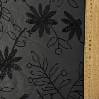 Ruházati műbőr Flowers design C