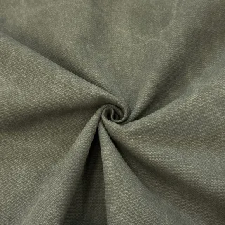 CANVAS STONEWASHED army green