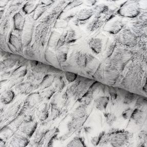 Műszőrme Animal skin black