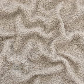 Kabát anyag TEDDY beige