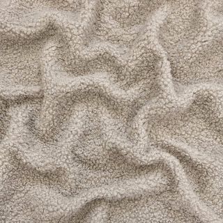 Kabát anyag TEDDY beige