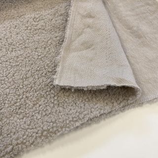 Kabát anyag TEDDY beige