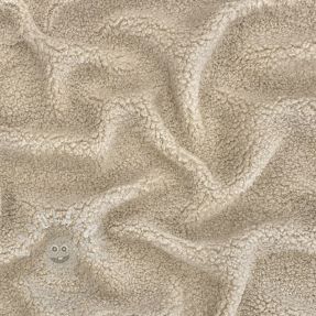 Kabát anyag TEDDY light sand