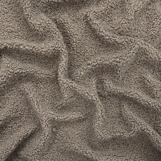 Kabát anyag TEDDY taupe