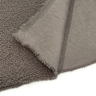 Kabát anyag TEDDY taupe