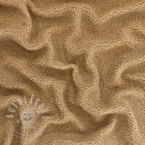 Kabát anyag TEDDY camel