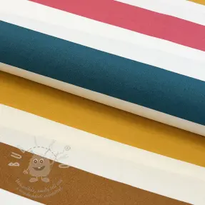 Dekorációs anyag Stripes multicolour design B