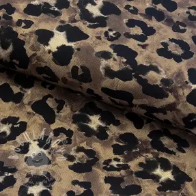 Dekorációs anyag Animal skin light brown digital print
